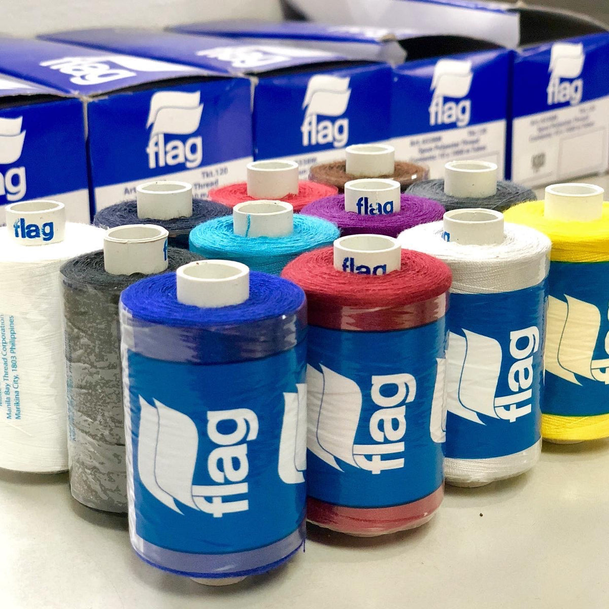Flag Thread Sample Flag – Manila Bay Thread