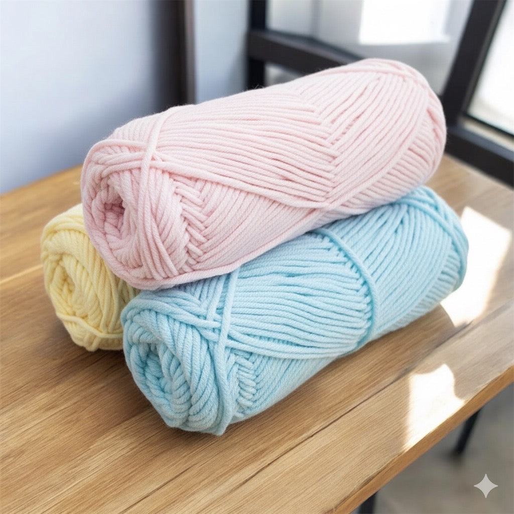 Love Knots Milk Cotton 8 Ply – Manila Bay Thread