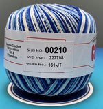 Cannon Mercerized  Multicolors Batch 2 Cotton Crochet Thread (Single Ball)