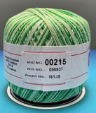 Cannon Mercerized  Multicolors Batch 3 Cotton Crochet Thread (Single ball)