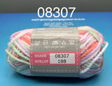 Love Knot 15 grams Acrylic Yarn  Multicolors