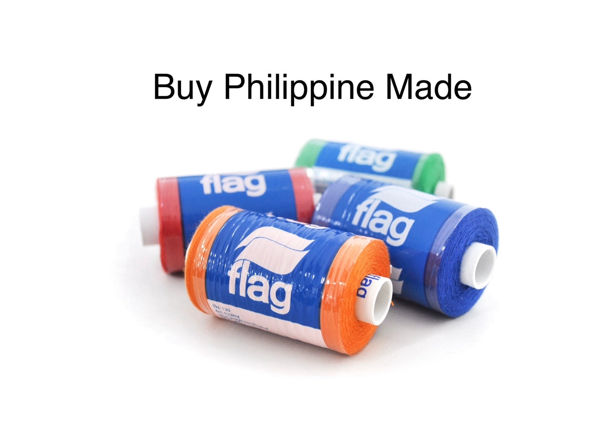 Flag 1000 meters Ticket 120 (40/2) Sewing Thread (Box of 10 Tubes) Fas ...