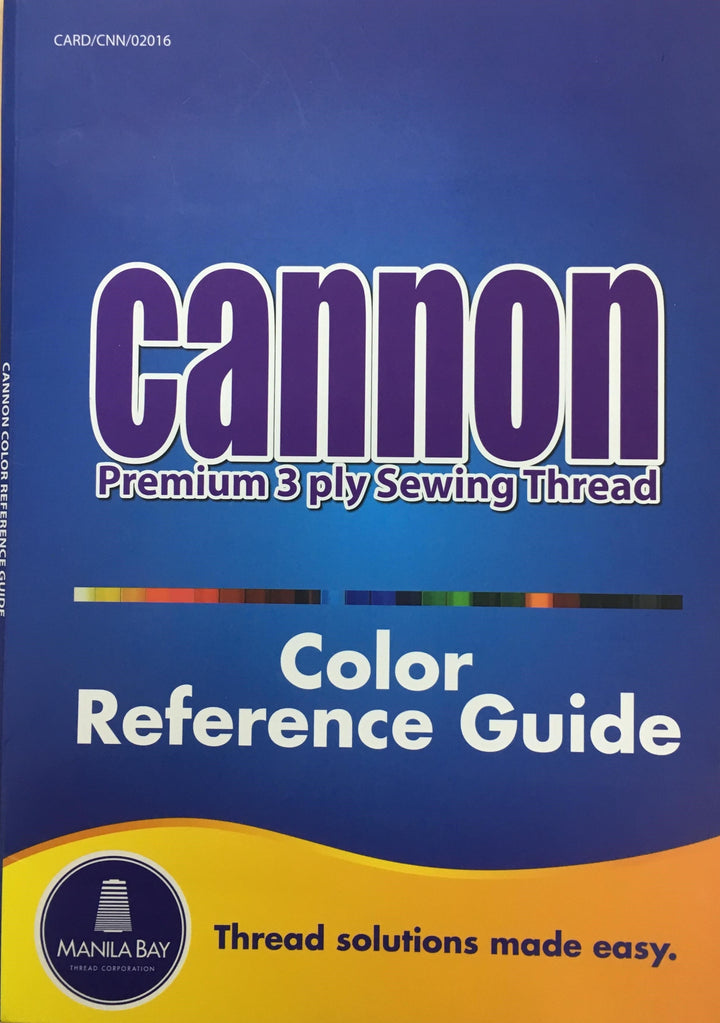 Cannon 3 Ply 250 meters Sewing Thread (Strip 1 to 4) – Manila Bay Thread