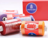 Dandy Ticket 120 1000 meters Polyester Sewing Thread (Strip 6 to 10)