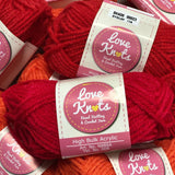 Love Knots 15 grams (Shade 00001 to 00027) Acrylic Yarn