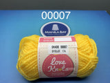 Love Knots 15 grams (Shade 00067 to 000795) Acrylic Yarn