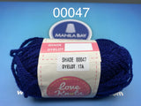 Love Knots 15 grams (Shade 00067 to 000795) Acrylic Yarn