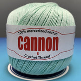 Cannon Mercerized Cotton Crochet Thread Plain Colors (Box of 12 balls)