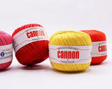 Cannon Mercerized (MB851 to MB860) Cotton Crochet Thread (Single Ball)