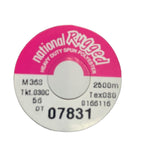 National Rugged Ticket 30  2,500 meters  (Strip 15)