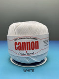 Cannon Mercerized (MB851 to MB860) Cotton Crochet Thread (Single Ball)