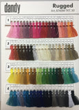 Dandy Rugged ticket 30 sewing thread (8760M/030) Complete shade range